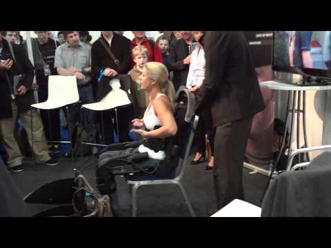 Ekso Bionic's exoskeleton robot Legs - product launch