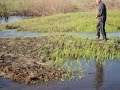 Нива Шевроле на острове в Летках. Весна 2010