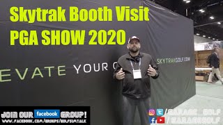 Skytrak Booth Visit and News from PGA Show 2020
