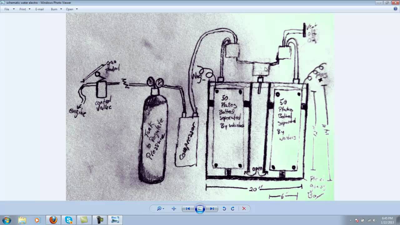 schematic of hydrogen generator adapted from Hoffman apparatus - YouTube