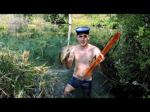 ПОДВОДНАЯ ОХОТА НА КАРПОВ САМОДЕЛЬНЫМ РУЖЬЕМ ПОДВОДНАЯ ОХОТА НА КАРПОВ САМОДЕЛЬНЫМ РУЖЬЕМ