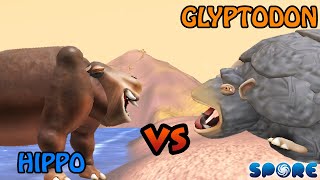 Hippo Vs Glyptodon Modern Vs Prehistoric S1E7 Spore