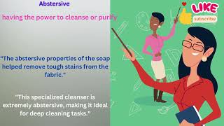 Abstersive Meaning In English With Example