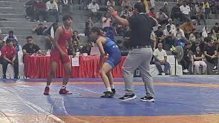 National Wrestling Championship 2025 Under17 49Kg Girls At Palwal
