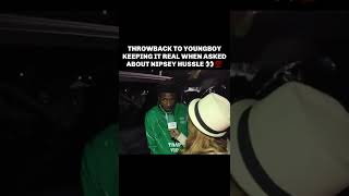 Nba Young Boy Spoke On Nipsey Hussle