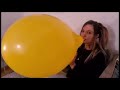looner girl Stefanie balloon pop - kallew111