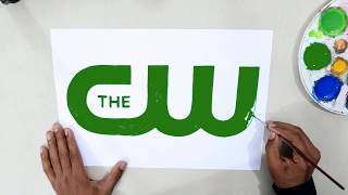 How To Draw The The Cw Logo Cw