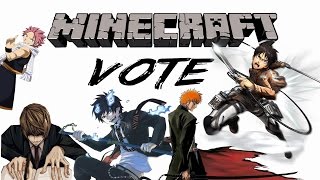 Minecraft Anime Adventure Map (PS3)(PS4) -VOTE