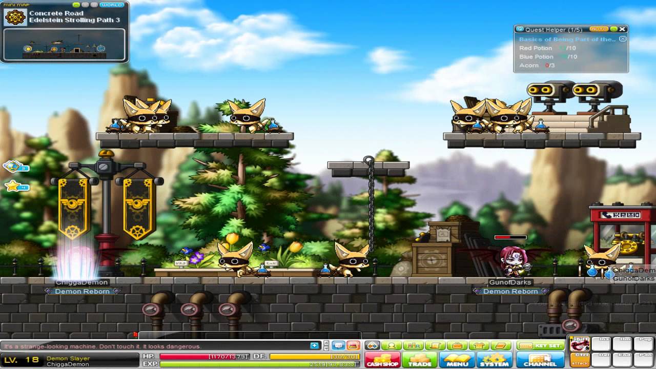 MapleStory Demon Slayer Ep.2 Stupid Acorns! - YouTube