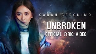 Watch Sarah Geronimo Unbroken video