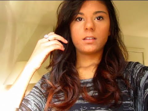 Tutorial on how I achieved cheap natural looking ombre hair on black dark