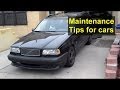 Quick Monthly Car Maintenance Check - Auto Care Series