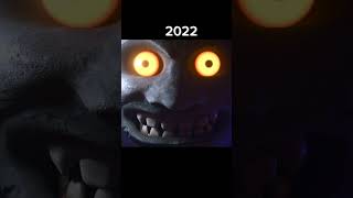 Lunar moon or majora's mask moon of evolution Part 2 #scary #shorts