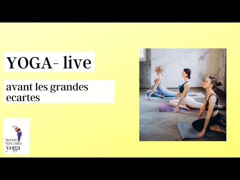 Yoga live de Valliere- avant les grande ecartes