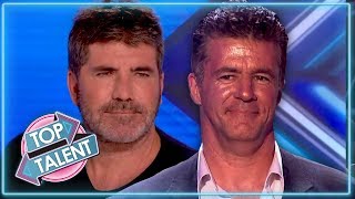 BEST Simon Cowell Look-A-Likes On X FACTOR, GOT TALENT & American Idol | Top Talent