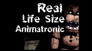 Real Freddy Animatronic! [Not An Sfm]