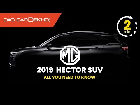 MG Hector SUV India Launch Soon | All We Know So Far | #In2Mins