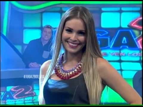 La top magnifica Marcia Avila vuelve a enfrentar la cancha de #Juga2Bolivia