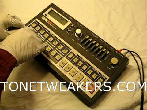 Korg KPR-77 How To Initialize and Record a Pattern