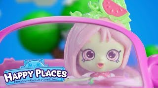 Shopkins Happy Places - The Lil' Shoppies of Happyville- Hashtag House Goals - Cartoons for Children