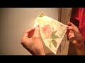 Manualidades. Técnica de decoupage paso a paso. DIIY decoupage step by step. Ecodaisy