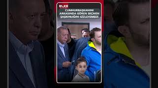 Cumhurbaşkanı Erdoğan'ı Arkasında Gören Seçmen Büyük Şaşkınlık Yaşadı!