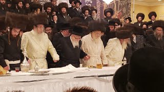 Highlights Of The Wedding In The Courts Of Tosh & Toldos Ahron (Oldest Grandchild Of The Tosh Rabba)