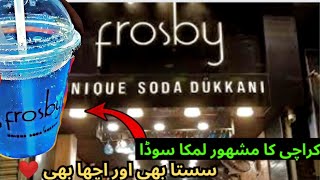 Frosby Unique Soda Karachi Famous The Best Soda Shop Tasty Limca Flavours