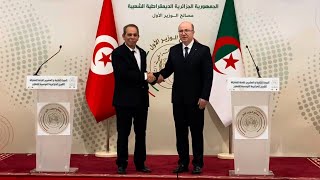 تصريح صحفي مشترك للوزير الأول ونظيره التونسي عقب اختتام الدورة 22 للجنة المشتركة الجزائرية-التونسية