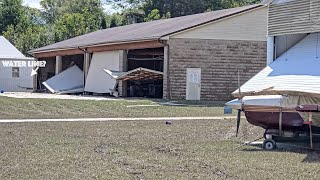 Entire Airport Submerged during Hurricane Helene - Recovering my engines