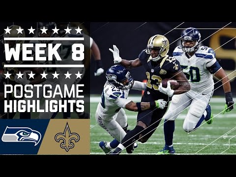 Seahawks Vs Saints Nfl Week 8 Game Highlights Seahawks Vs Saints Nfl Week 8 Game Highlights