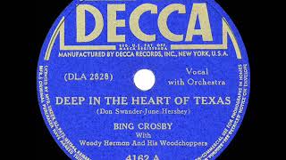 Watch Bing Crosby Deep In The Heart Of Texas video
