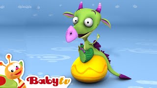 Jouez Avec Le Ballon Sauteur Draco Le Dragon Dessins Animés Pour Les Tout-Pes