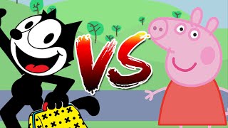 M.u.g.e.n. Battles Felix The Cat Vs Peppa Pig Cartoon Vs Peppa Pig