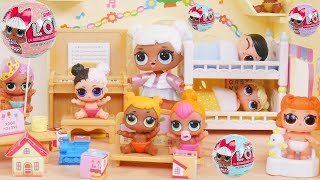 Lol Surprise Dolls Lil Sisters At Baby Nursery
