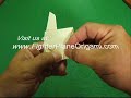 3 - Origami How To Fold F-117 Nighthawk Fighter Plane Part 2