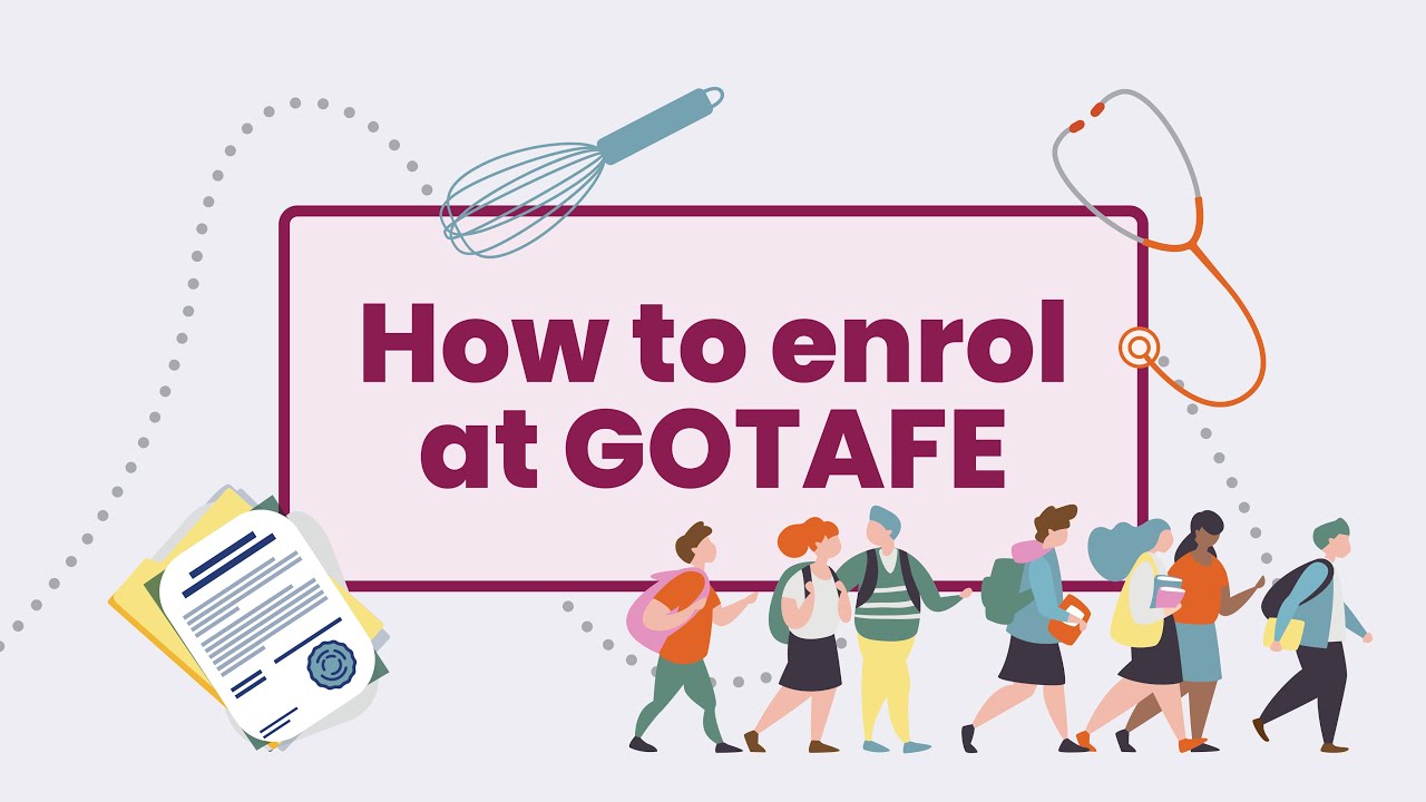 Video on how to apply for a course at GOTAFE