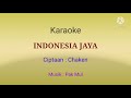 INDONESIA JAYA.Piano -  Ciptaan Chaken.M - Karaoke belajar menyanyi