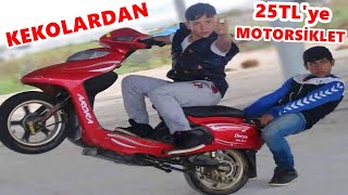 ÇİNÇİN'de KEKOLARDAN 25TL'ye MOTORSİKLET ALDIM (FENA DÖVDÜLER)