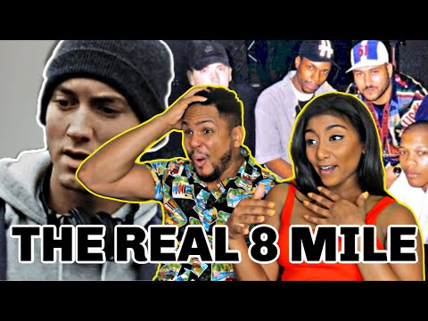 RARE EMINEM FOOTAGE | THE REAL 8 MILE STORY (RAP OLYMPICS) (REACTION)