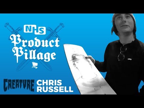 Product Pillage: Chris Russell | Creature Skateboards