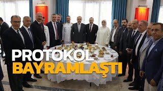 Yalovada Protokol Bayramlaşti