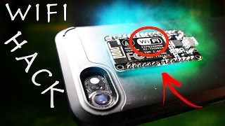 Illegal $8 Wifi Jammer Hack! - Simple Smartphone Spy Gadget!?!?