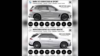 Bmw X5 Xdrive 30D M Sport Vs Mercedes Benz Gle 400D 4 Matic
