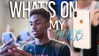what's on my IPhone XS (IOS 12) 2018 // DDTV