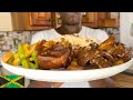 The TASTIEST Gungo Rice And Peas With Stew Cow Foot So Delicious!! | Val's Kitchen
