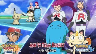 Alola Ash Vs Team Rocket (Vs Jessie and James)
