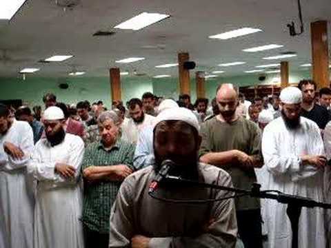 Masjid Astoria New York Ramadan Prayer AMAZING VOICE pt 1