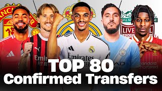 Top 80 Confirmed Summer Transfers 2025 Ft. Sane, Cherki, Frimpong, Cunha Part 3