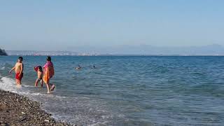 Antalya Deniz Manzarası Dalga Sesi Kargıcak Sahili